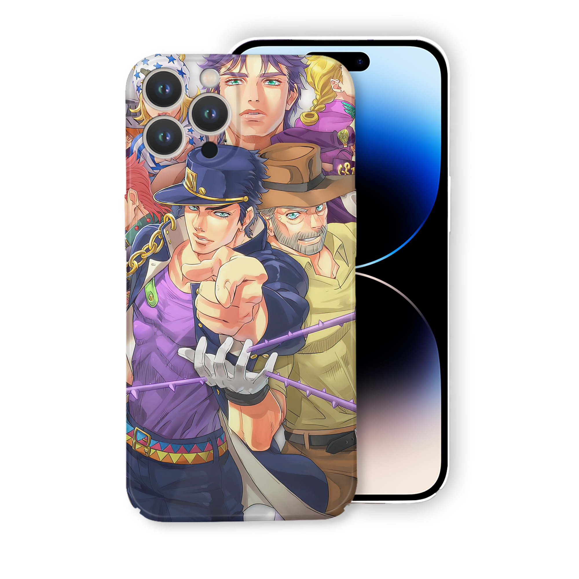 （画像用） ジョジョの奇妙な冒険 JoJo's Bizarre Adventure 【iPhone 14シリーズ対応】ハードケース